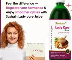 Sushain Lady Care Juice for Women’s Health & Menstrual Comfort Organically