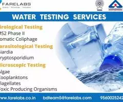 The top water testing laboratory in India is FARE Labs Pvt. Ltd