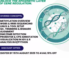 Master DNA Methylation Analysis with MethylSeq Training