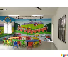 play school wall designs in Vijayawada - Image 2