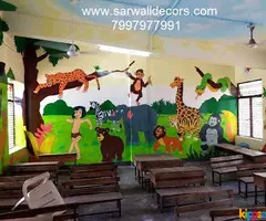 creative wall Art work Design painting in Hyderabad - Image 2
