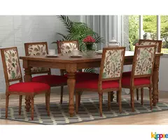 Big Sale!! Buy solid wood dining table set online @ Low Price - Image 4
