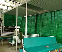 Green Balcony Bamboo Curtains in Ahmedabad - Image 3
