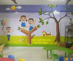 Educational themed wall Art Design in Hyderabad - Image 2