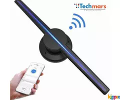 Techmars 3D Holographic Display Fan with Portable LED Projector - Image 3