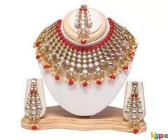 Swarajshop Artificial Kundan Necklace Jewellery For Women - Image 1