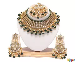 Swarajshop Artificial Kundan Necklace Jewellery For Women - Image 4