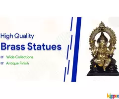 Buy brass, bronze, panchaloha statues online in India at Vgocart - Image 1