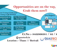 Software Testing Course with Placement Borivali | QUASTECH - Image 1