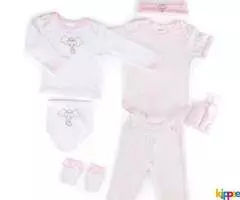 Bamboo Baby Welcome Kit | Elephant Love (8 Pieces Layette) | Up to 20% Off* - Image 3
