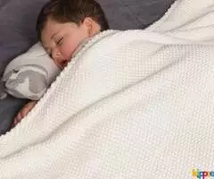 Organic Cotton Winter Blanket | Chunky Knitted | Up to 49% Off* - Image 1