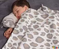 Organic Cotton Winter Blanket | Panther Patterned | Up to 49% Off* - Image 1