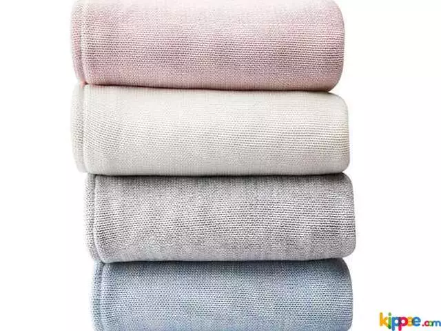 Organic Cotton Winter Blanket | Standard Knitted | Up to 50% Off* - 1