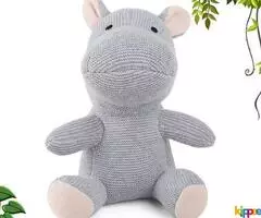 Hippopotamus Baby Soft Toy (Plum Bum) | Up to 17% Off* - Image 1