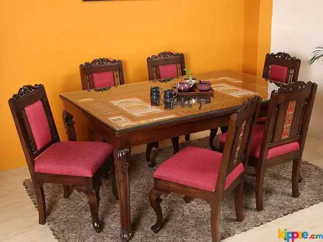 6 Seater Dining Table Set - 1