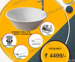 Best Table top washbasin Kit in Trivandrum Online Yekkil.com Kerala.