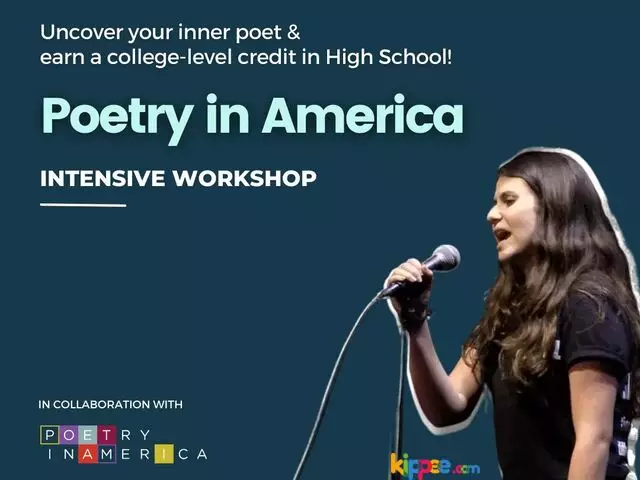Poetry In America - Poetry Classes For High Schoolers - 1