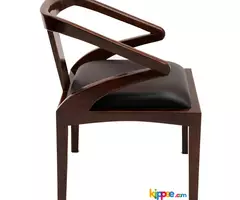 teak wood arm chair - Image 3