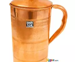 Pure Copper Jug Online, Buy Pure Copper Water Pitcher - Image 2