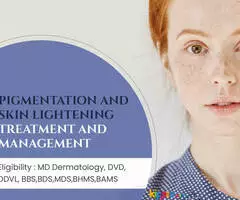 Pigmentation and Skin Lightening Courses - Laser Aesthetics and Cosmetology Courses In Bangalore