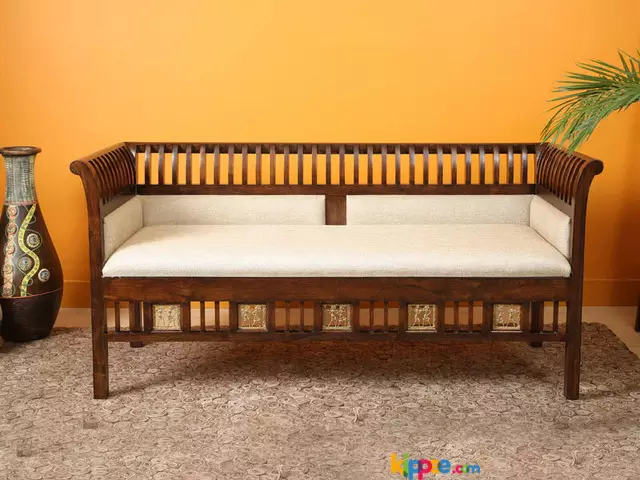 Teak Wood Sofa Set - 1