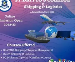 MBA SHIPPING AND LOGISTICS COLLEGE IN CHENNAI-St.Britto's College