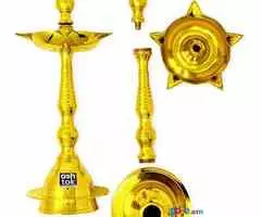 Buy Brass Diya Online at Best Prices, Brass Diya for Pooja - Image 2