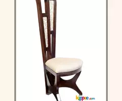Teak Wood Designer Chair - Image 3