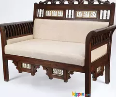 Teak Wood Sofa Set - Image 1
