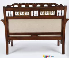 Teak Wood Sofa Set - Image 3