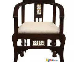 Teak Wood Chairs For Sale - Image 3