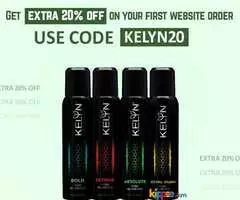 Buy No Gas Deodorant For Men | Long Lasting Body Sprays For Men – Kelyn