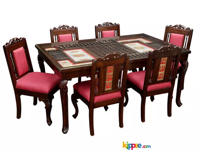 6 Seater Dining Table - 1
