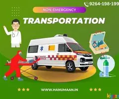 Get an Emergency ambulance service in Delhi with latest equipment.