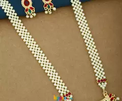 Wide Range of Appealing Rani Haar Gold Design Online at Best Price by Anuradha Art Jewellery