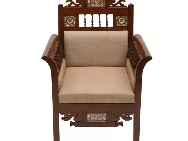 Wooden Maharaja Sofa Design - 2