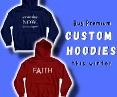 Buy Online Custom Hoodies in India, Custom Sweatshirts | Alma Mater - Image 1