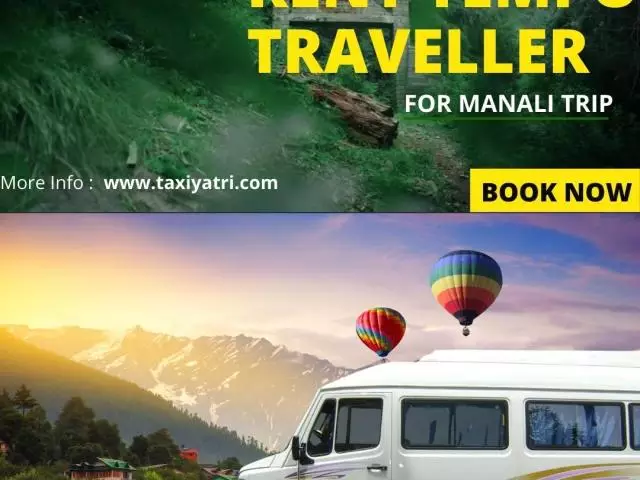 Hire a Tempo traveller on rent from Delhi to Manali - 1