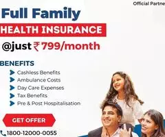 Full family health insurance is just Rs. 26/day for 5 years - Image 2