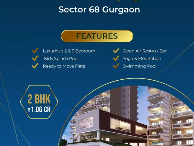 PAREENA MICASA 2/3 BHK Ready to Move Apartments Sector 68 Gurgaon - 2