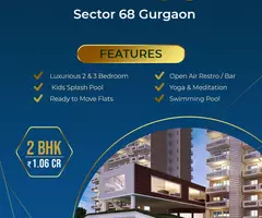 PAREENA MICASA 2/3 BHK Ready to Move Apartments Sector 68 Gurgaon - Image 2