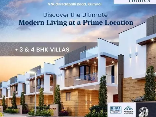 Ultimate in Comfort and Convenience at Vedansha's Fortune Homes 3BHK and 4BHK Duplex Villas - 1