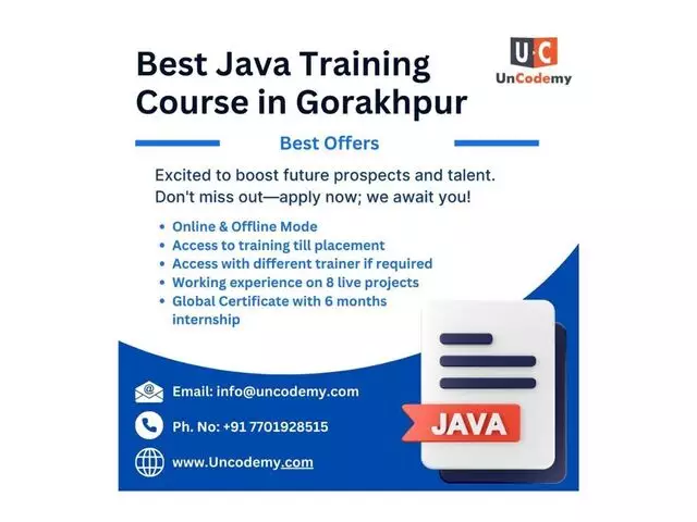 Java course in Gorakhpur - 1