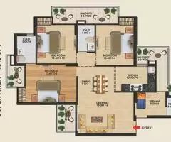 Apex Splendour Luxury 2 BHK Apartments in Noida Extenstion - Image 3