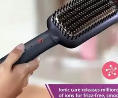 Heated Straightening Brush, BHH885/10 With Silk Protect Technology - Image 2