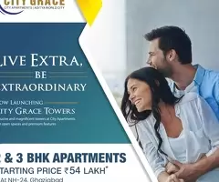 Aditya City Grace 2/3Bhk Luxury Living  Apartments In Ghaziabad - Image 1